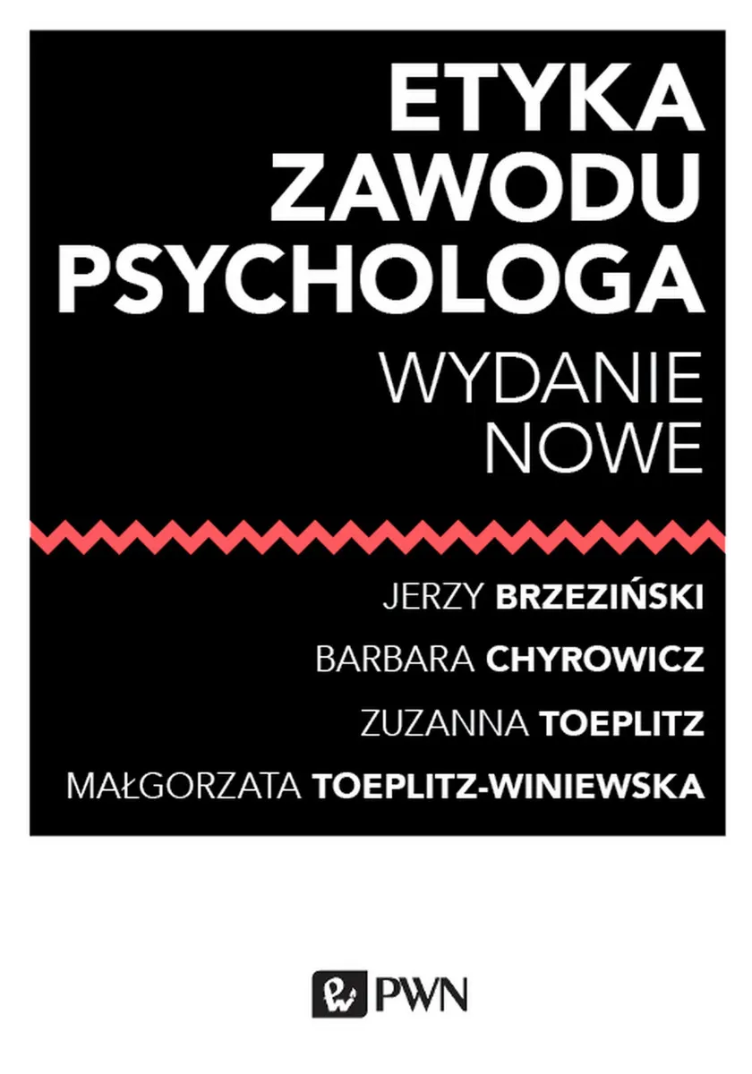 Etyka zawodu psychologa  9788301206123