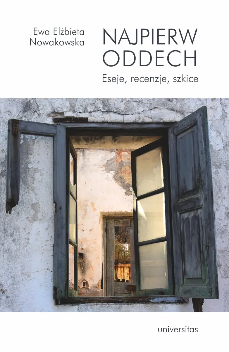 Najpierw oddech. Eseje, recenzje, szkice 9788324267057