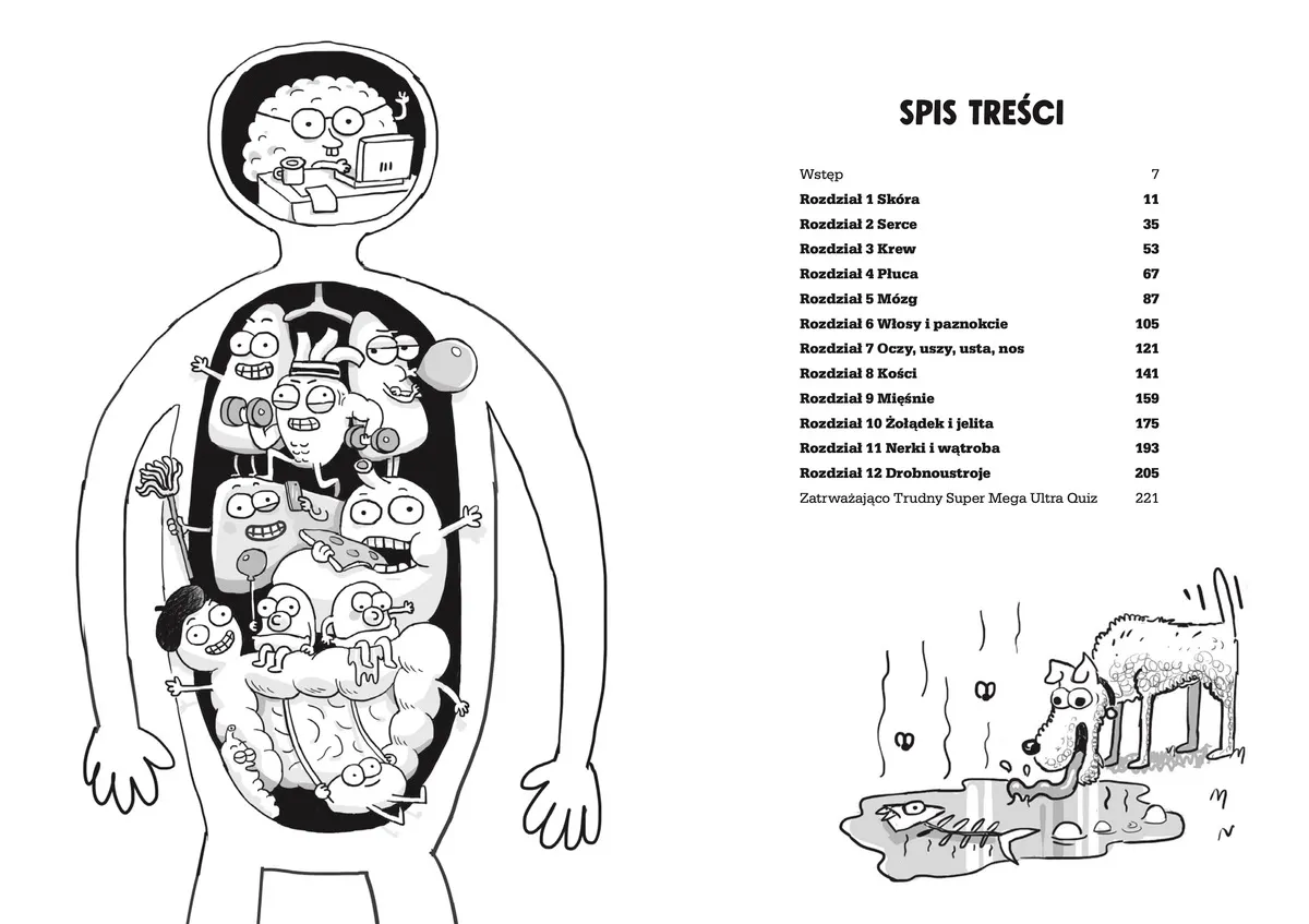 Twoja anatomia: Psikusowa księga zagadek 9788369007069