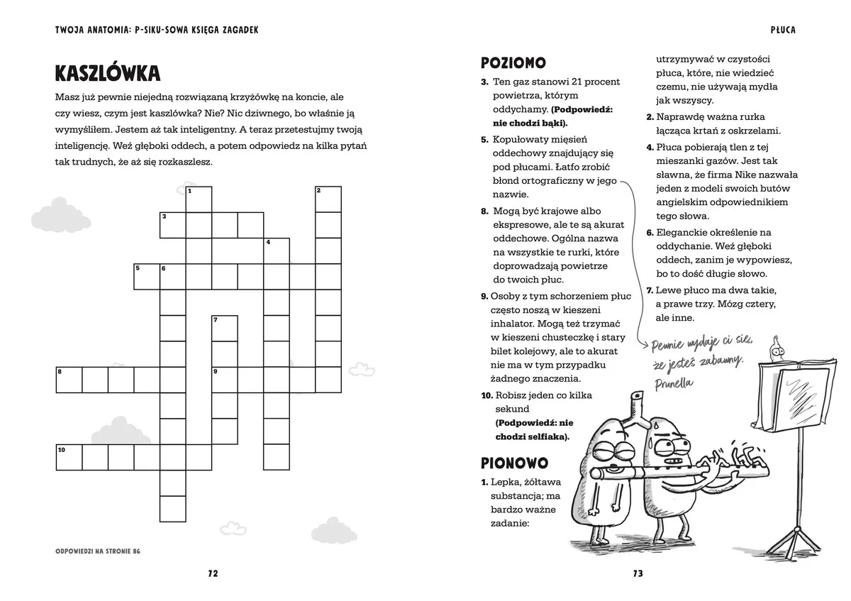 Twoja anatomia: Psikusowa księga zagadek 9788369007069