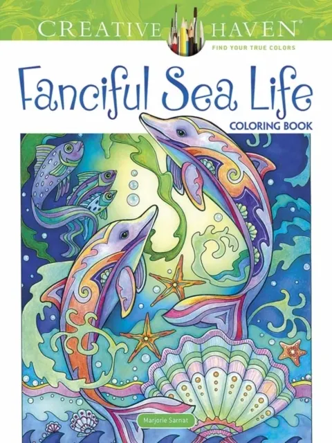 Creative Haven Fanciful Sea Life Coloring Book 9780486818580