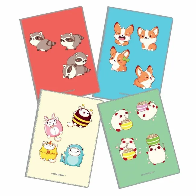 Zeszyt PP Kawaii A4/32K linia cienka, 1 szt. 5906630902729