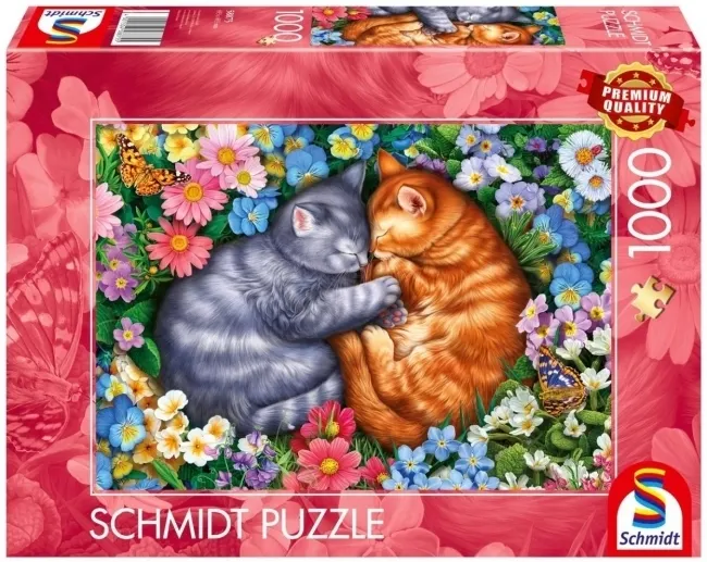 Puzzle PQ 1000 Aksamitne łapki  4001504588755