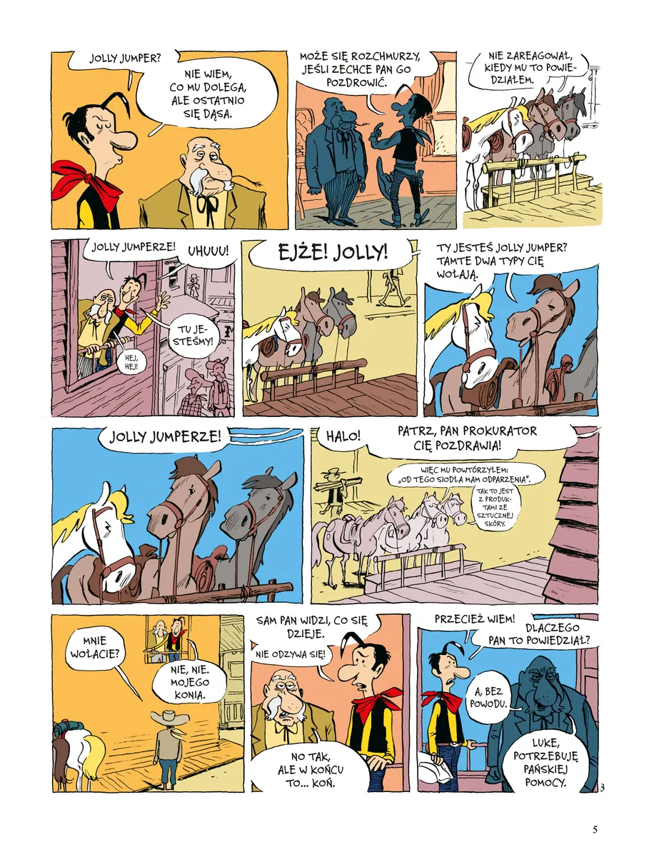 Lucky Luke. Jolly Jumper się nie odzywa 9788328178724