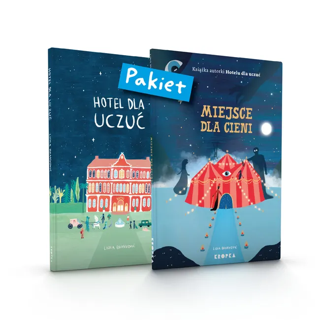 Pakiet: Hotel dla uczuć + Miejsce dla cieni 9788368382907