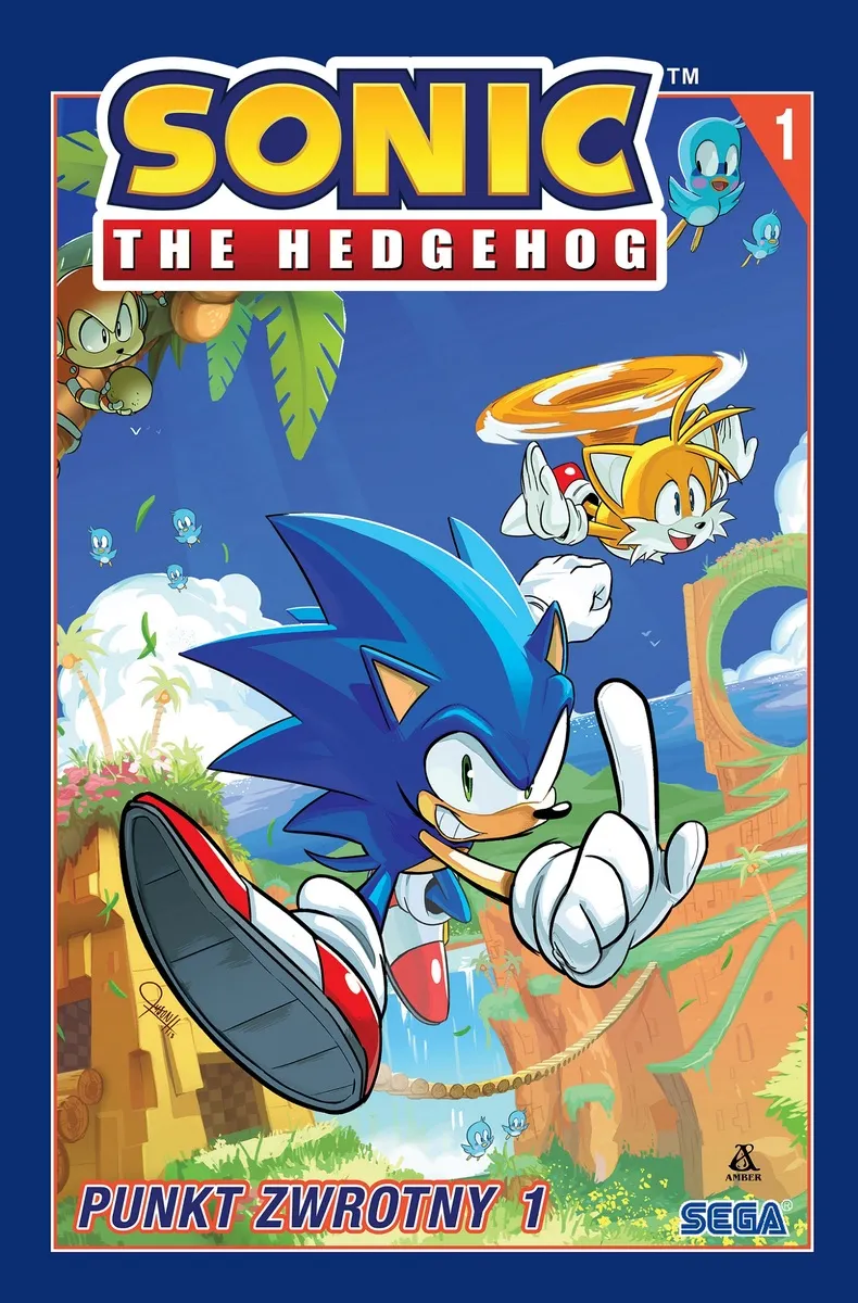 Sonic the Hedgehog 1. Punkt zwrotny 1  9788324186556
