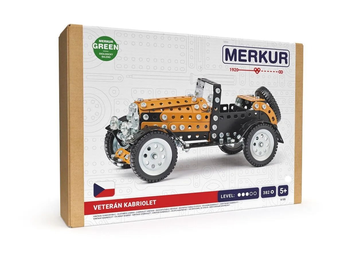 Merkur – Zabytkowy samochód Aero, 382 elementy #noage 6155  8592782006155