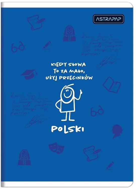 Zeszyt tematyczny A5/60k linia - Polski  5901137232041