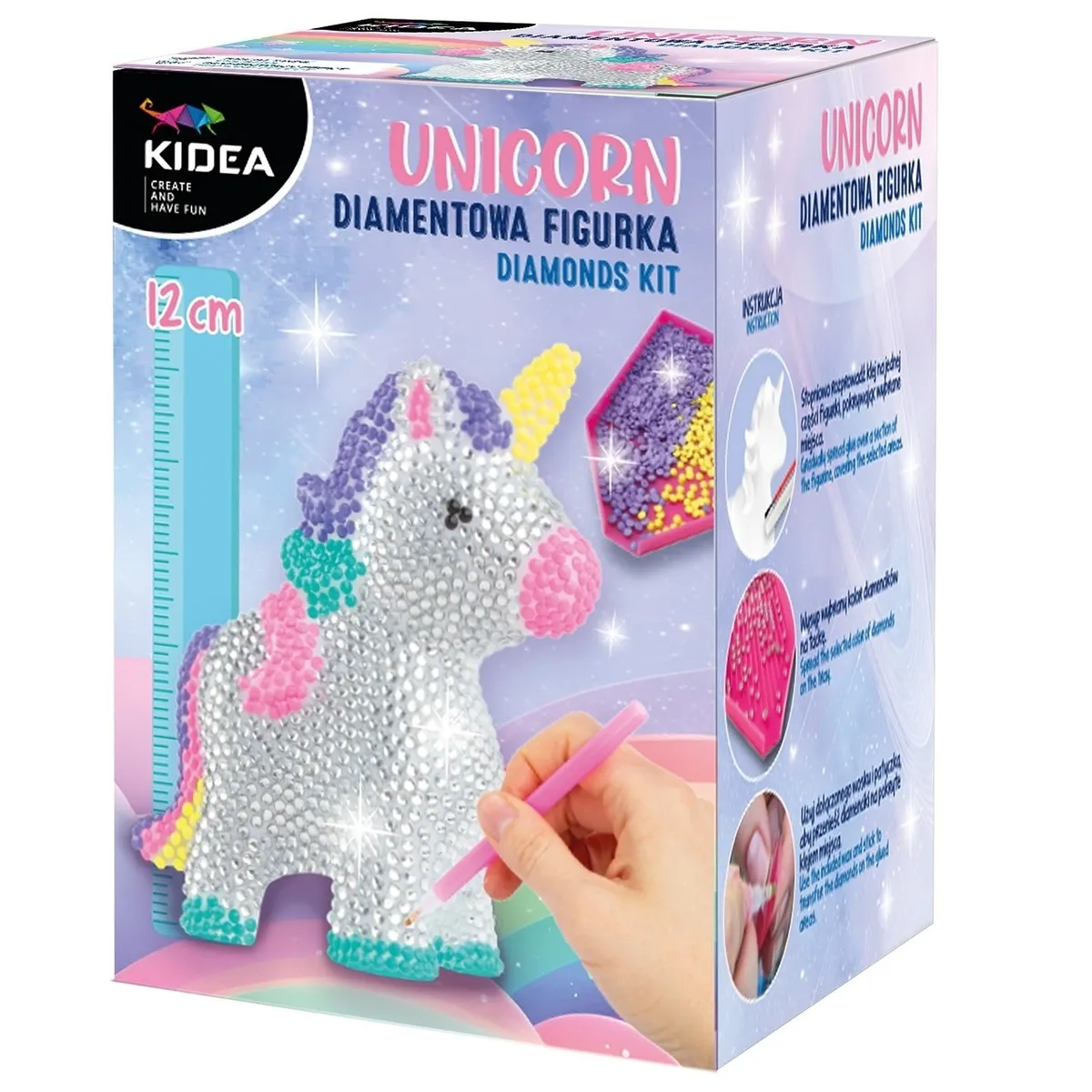 Diamentowa figurka Unicorn Kidea  5906601708510