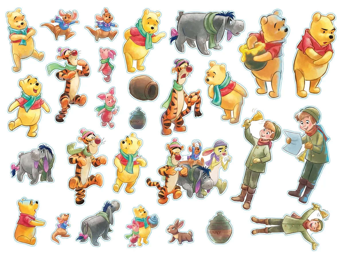 Rzepki-przyczepki. Wspaniałe Święta. Disney Kubuś i Przyjaciele 9788384240083