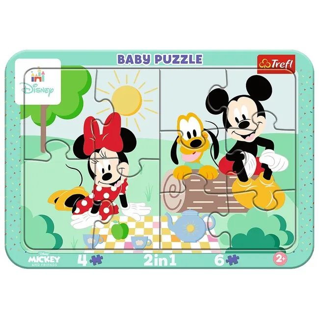 Puzzle ramkowe Baby Dziecięca radość Disney 80025 5900511800258