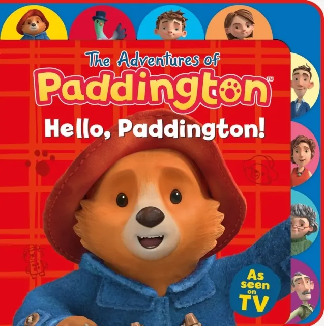 Hello, Paddington! (Tabbed Board) (Board book) 9780008568146