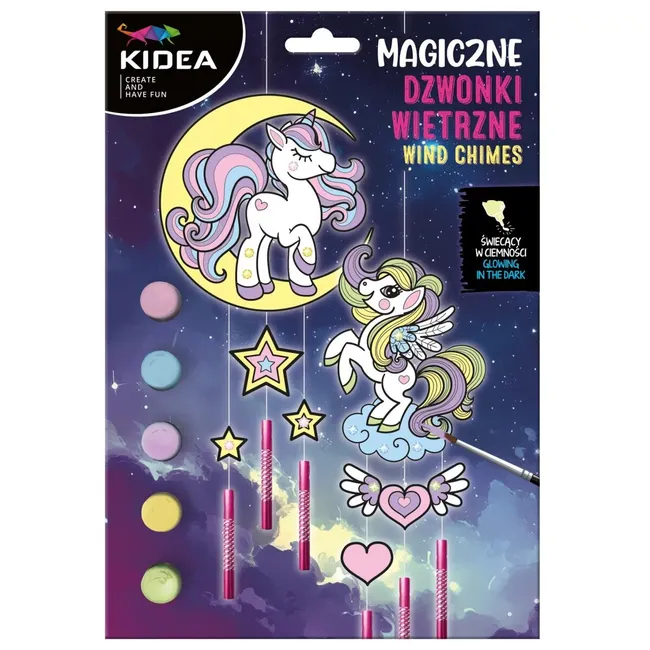 Magiczne dzwonki wietrzne świecące w ciemności Kidea 5906601708527