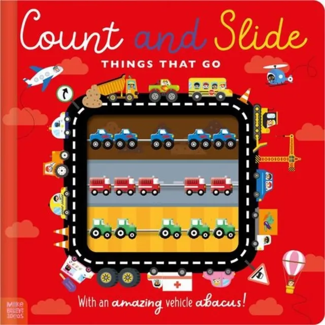 Count and Slide Things That Go (Board book)  9781836424642
