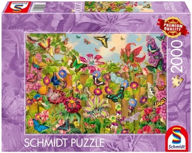 Puzzle PQ 2000 Ogród motyli  4001504597467