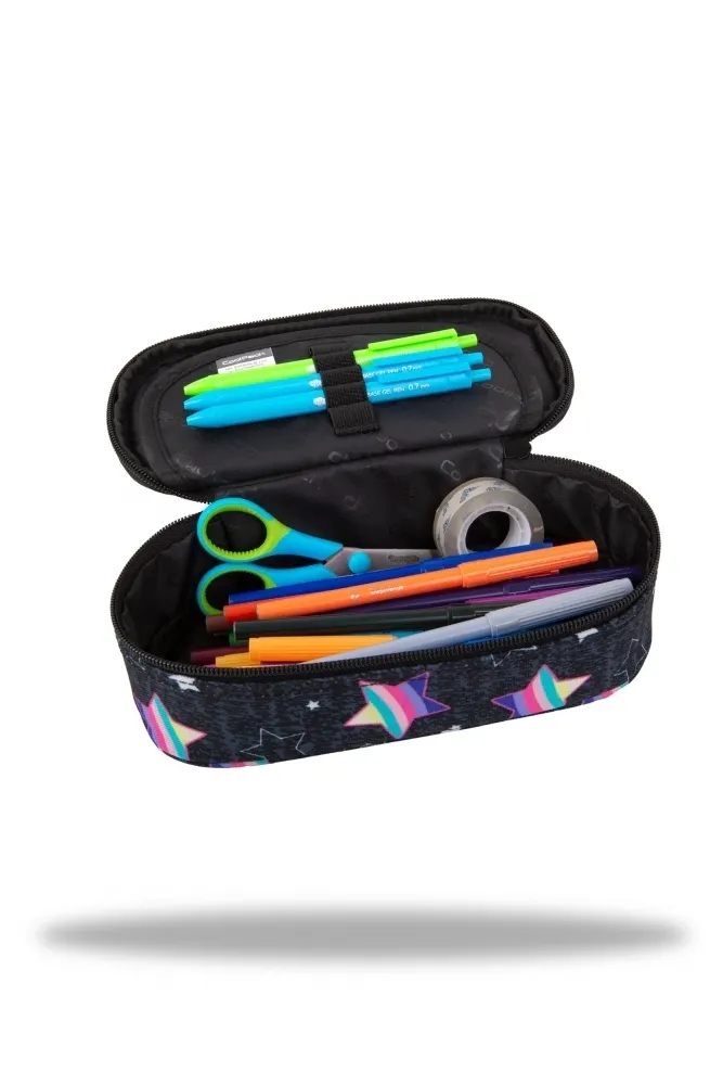 CoolPack, Piórnik jednokomorowy bez wyposażenia Campus - Rainbow Night (F062900) 5903686383557