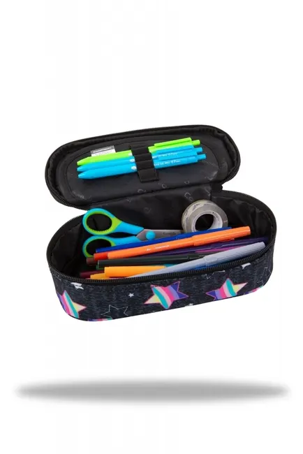 CoolPack, Piórnik jednokomorowy bez wyposażenia Campus - Rainbow Night (F062900) 5903686383557