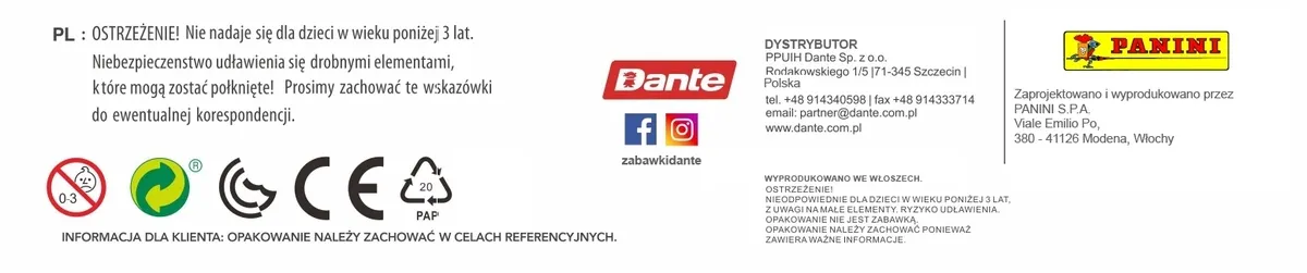 Panini Fifa 365 Adrenalyn XL 2027 Saszetka Nighmare XI 1szt.mix 8051708038934
