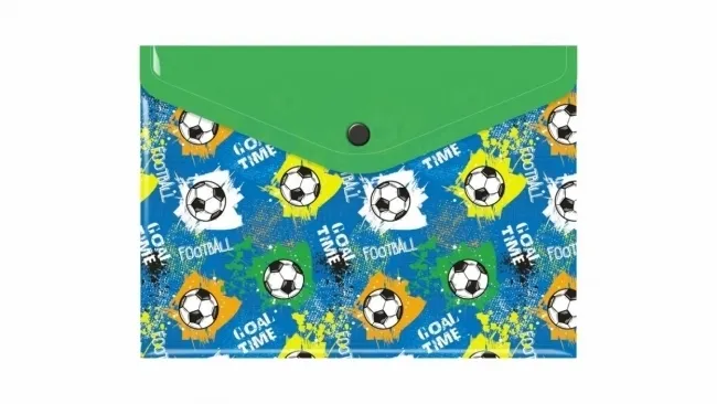 Teczka kopertowa A5 PP nadruk football  5907214121741