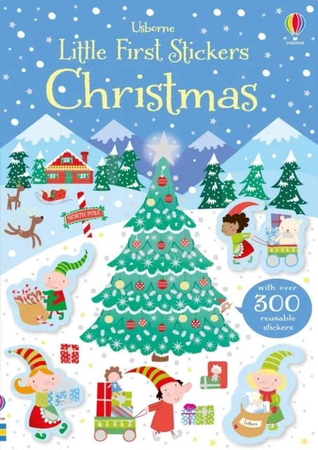 Little First Stickers Christmas  9781474956604
