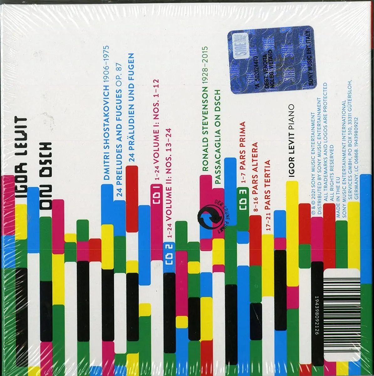 On DSCH (3 CD) 194398092126