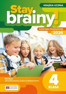 Stay brainy! 4 książka ucznia 9788381529181