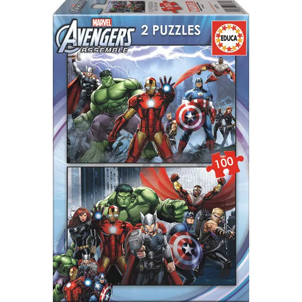EDUCA 2X100 EL. Avengers (15771)  8412668157712
