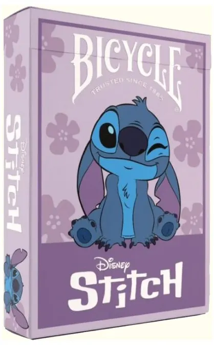 Karty do gry Bicycle Disney Stitch Purple  073854099582