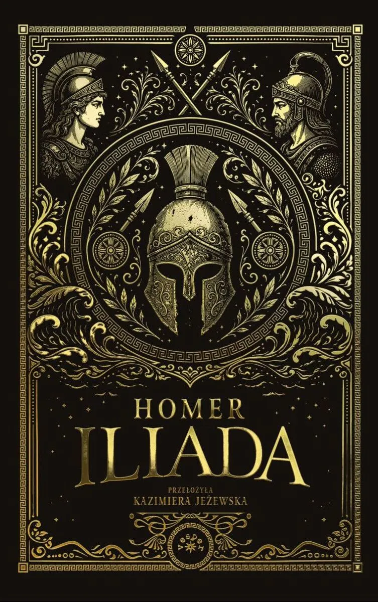 Iliada (barwione brzegi)  9788384082560