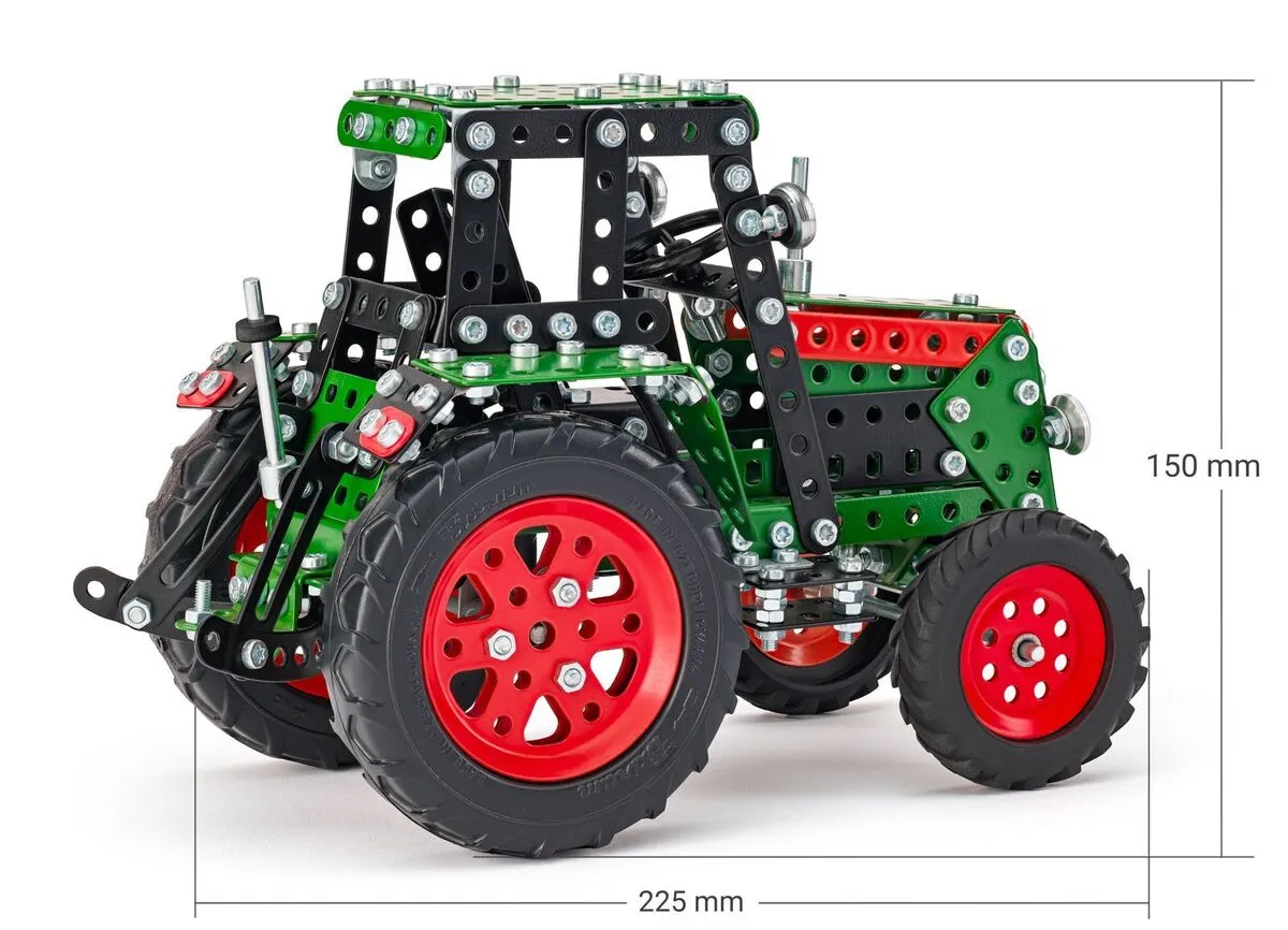 Merkur – Zielony traktor 4×4, 567 elementów #noage 6162 8592782006162