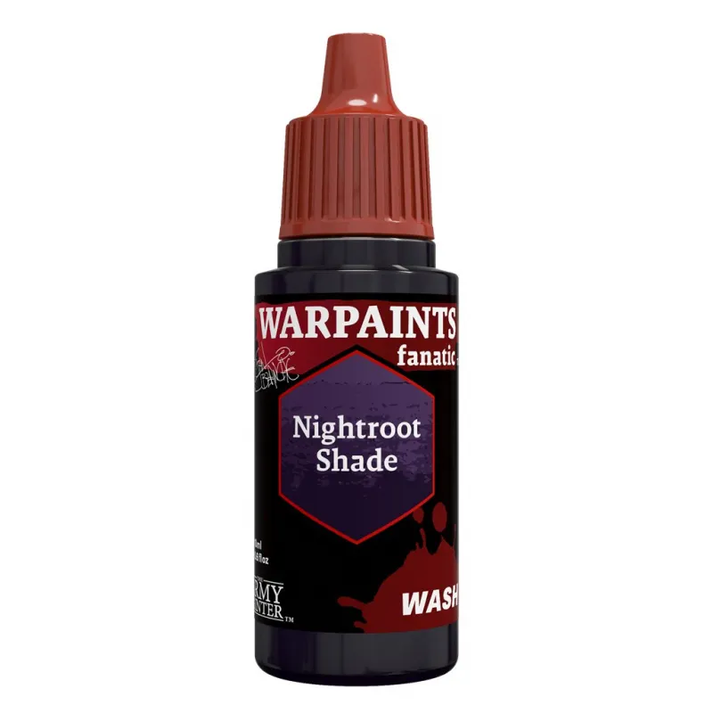 The Army Painter: Warpaints - Fanatic - Wash - John Blanche - Nightroot Shade  5713799411210