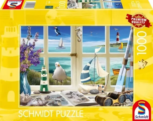 Puzzle 1000 Okno na morze 4001504588946