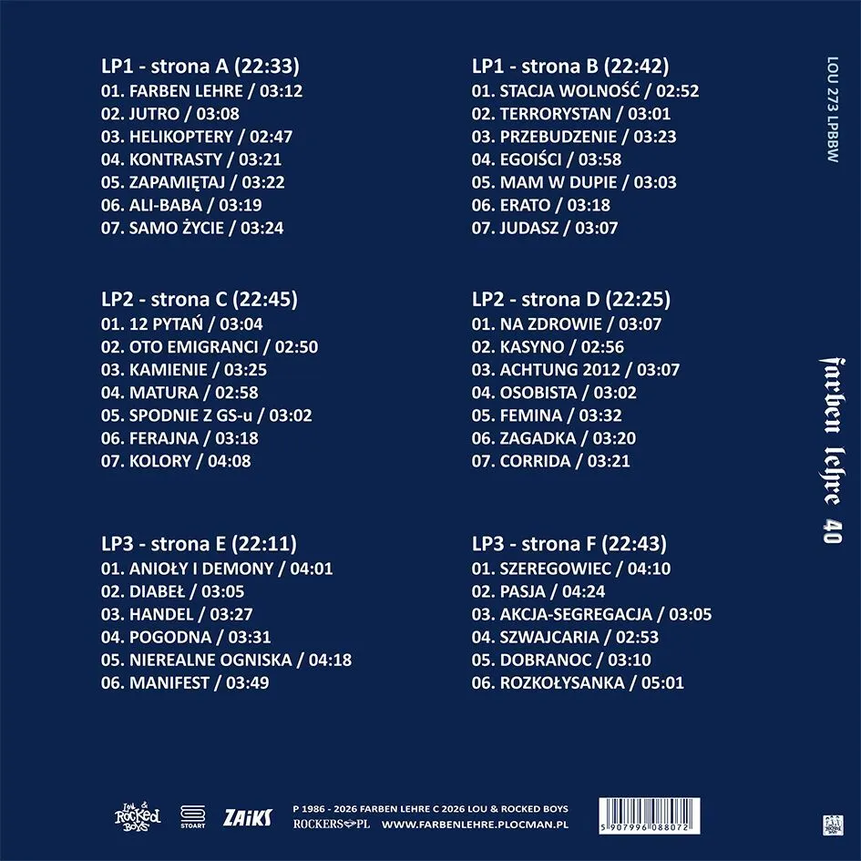 40 (3 Vinyl) 5907996088072