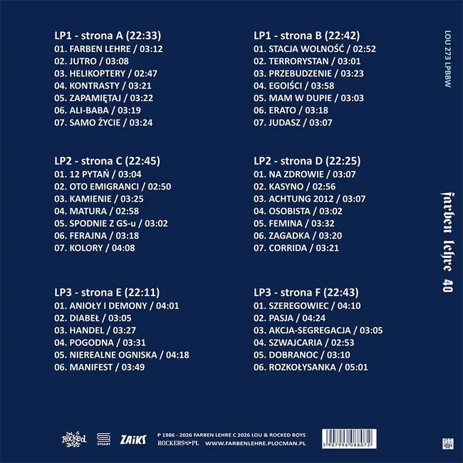 40 (3 Vinyl) 5907996088072