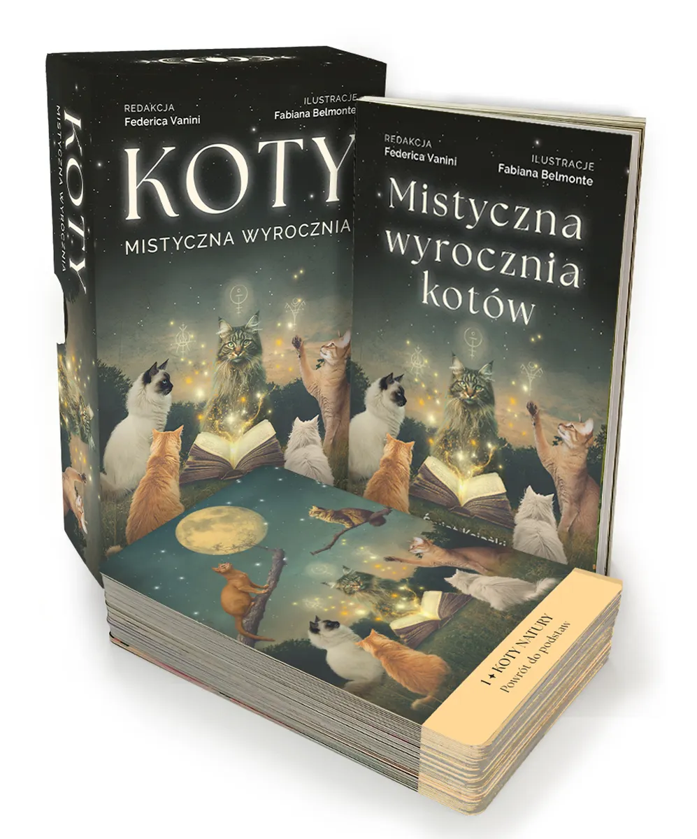 Koty. Mistyczna wyrocznia (karty)   9788368872392