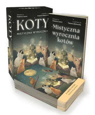 Koty. Mistyczna wyrocznia (karty) 9788368872392