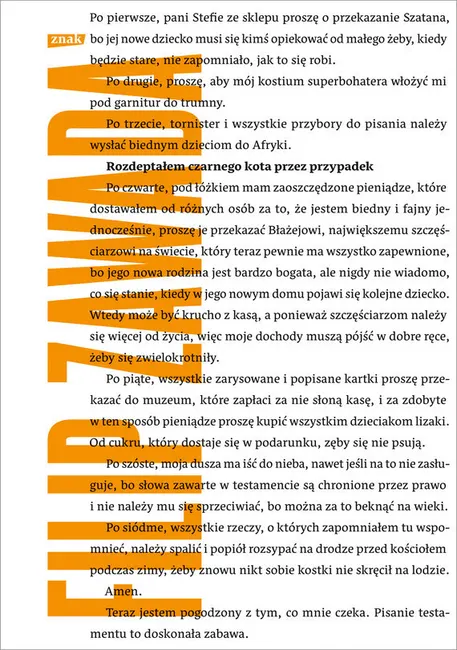 Rozdeptałem czarnego kota przez przypadek 9788324058761