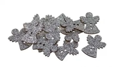 Aniołki drewniane, 12 szt.  5907611703267