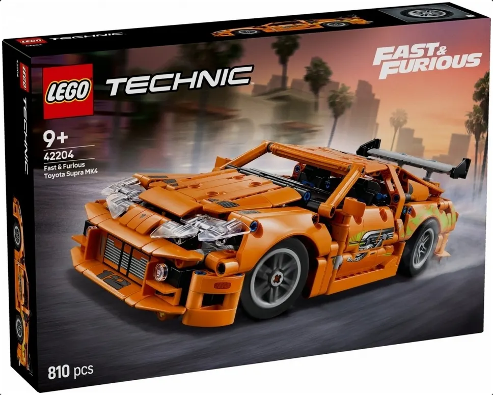 LEGO Klocki Technic 42204 Fast and Furious Toyota Supra MK4  5702017816272