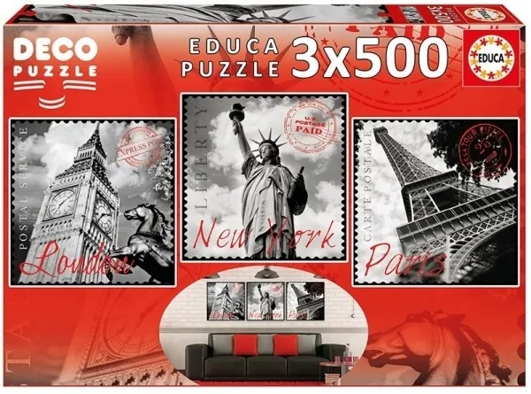 3x500 Elementów Big Cities (17096) 8412668170964