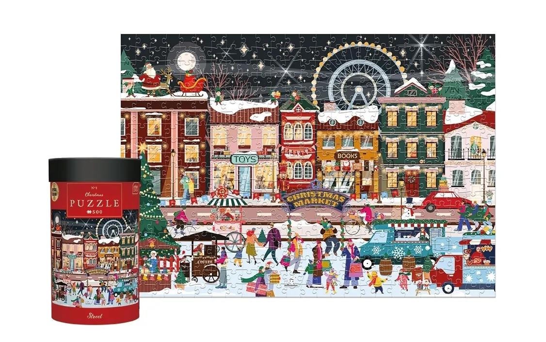 Puzzle 500: Christmas 1 - Festive Street 5902277396013