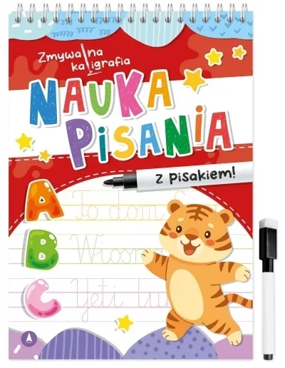 Nauka pisania. Zmywalna kaligrafia  9788383982199