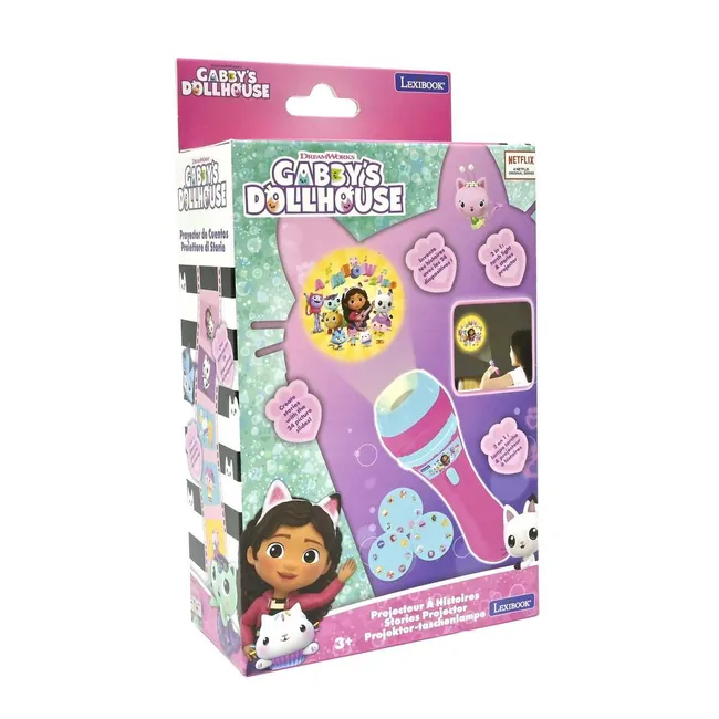 Latarka z projektorem Gabby’s Lexibook LTC050GDH 3380743105314