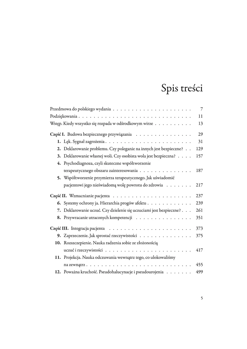 Współtworzenie bezpieczeństwa. Leczenie pacjenta z kruchą strukturą charakteru 9788383098258
