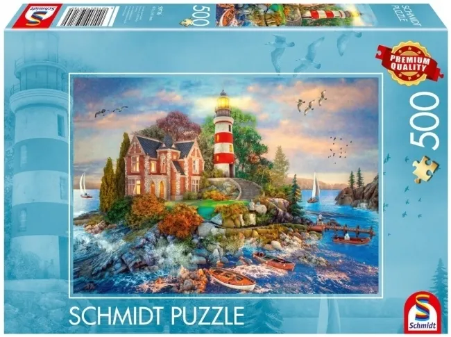 Puzzle PQ 500 Latarnia morska  4001504597160