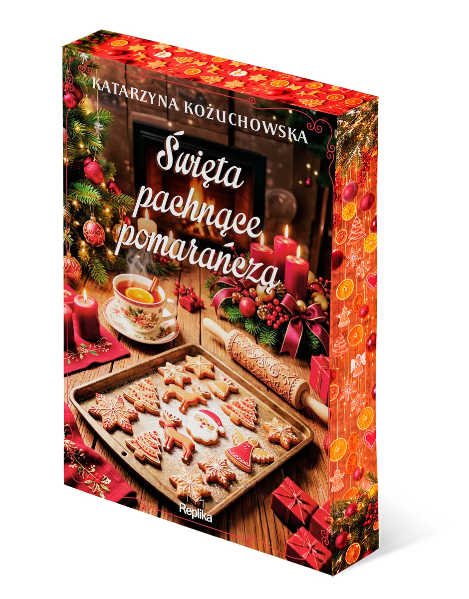 Święta pachnące pomarańczą (barwione brzegi)  9788368923353