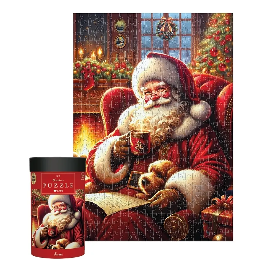 Puzzle 500: Christmas 3 - Santa 5902277396037