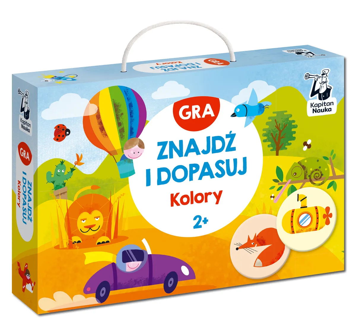 Gra Znajdź i dopasuj Kolory Kapitan Nauka  5904905917577