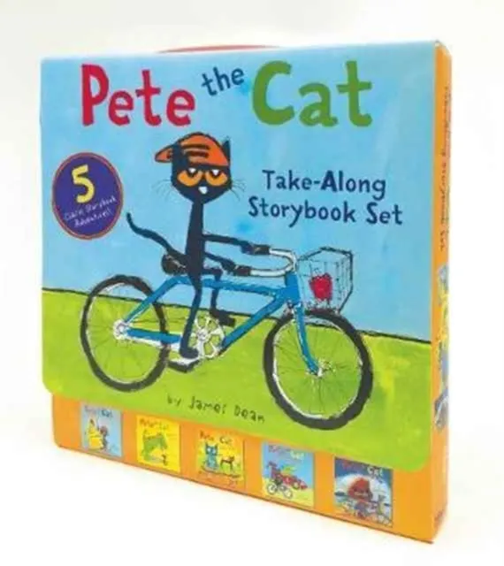 Pete the Cat Take-Along Storybook Set  9780062404473