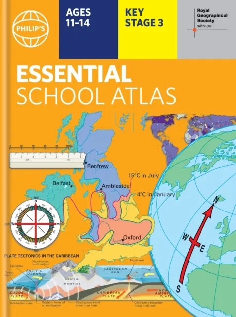 Philip's RGS Essential School Atlas  9781849076944